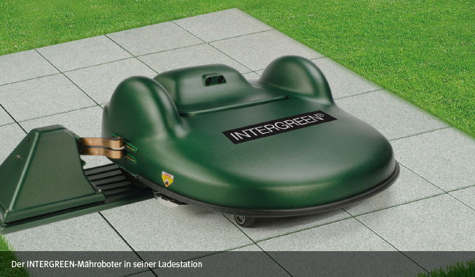 intergreen sportrasenpflegesystem maehroboter